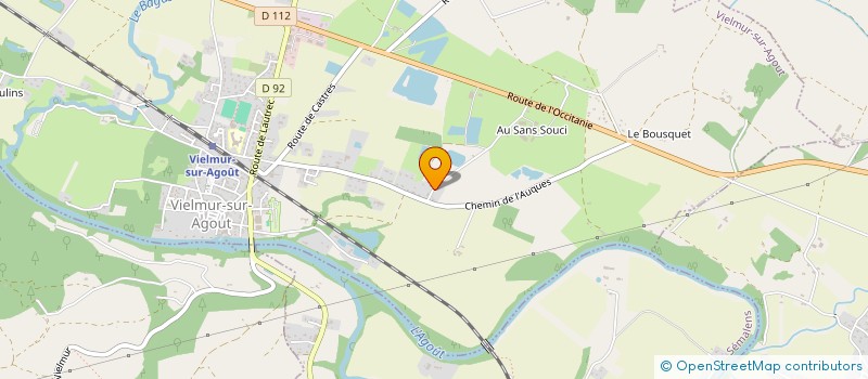 localisation de l'entreprise MADAME CATHERINE LAU  VIELMUR-SUR-AGOUT