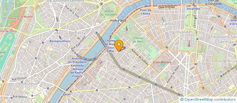 localisation de l'entreprise MADAME CATHERINE LAUGIER  PARIS