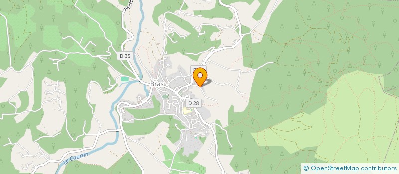 localisation de l'entreprise MADAME CATHERINE LAURENCE  BRAS