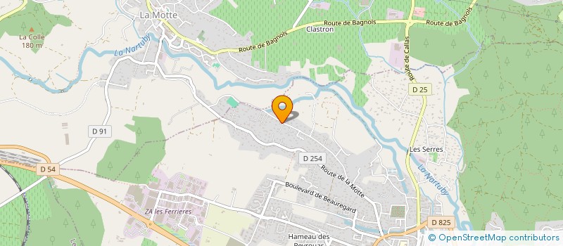 localisation de l'entreprise MADAME CATHERINE LAURENT  LE MUY