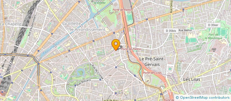 localisation de l'entreprise MADAME CATHERINE LAURENT  PARIS