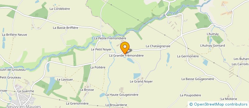 localisation de l'entreprise MADAME CATHERINE LAURY  CHEMILLE-EN-ANJOU