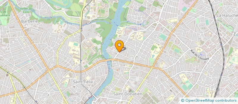 localisation de l'entreprise MADAME CATHERINE LAUT  NANTES
