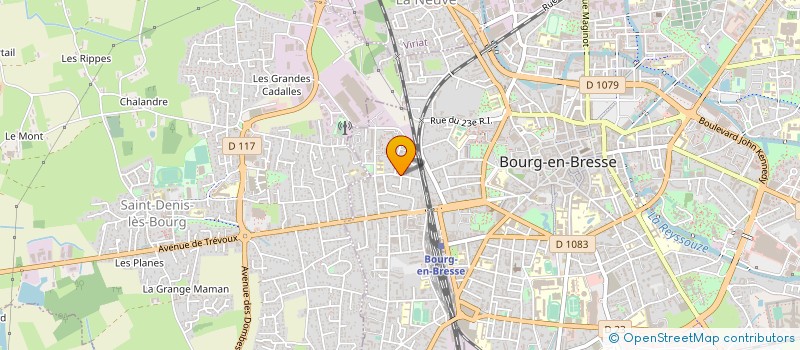 localisation de l'entreprise MADAME CATHERINE LAUTERNIET à BOURG-EN-BRESSE