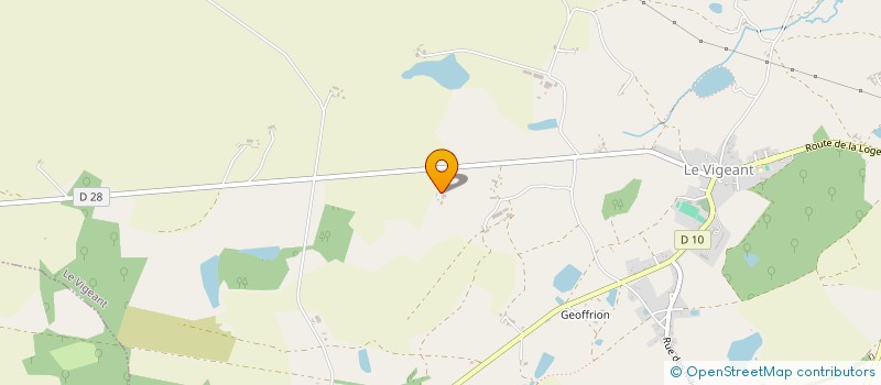 localisation de l'entreprise MADAME CATHERINE LAVALETTE  LE VIGEANT