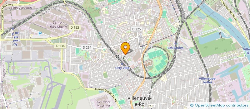 localisation de l'entreprise MADAME CATHERINE LAVENTURIER  ORLY