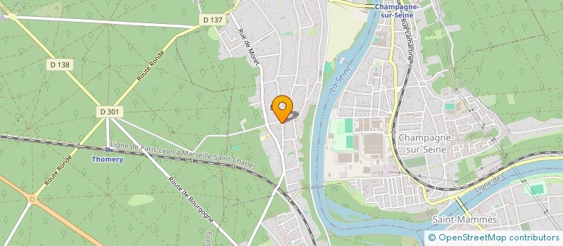 localisation de l'entreprise MADAME CATHERINE LAVIALLE  THOMERY