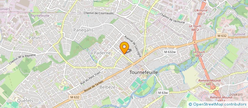 localisation de l'entreprise MADAME CATHERINE LE FOLL à TOURNEFEUILLE