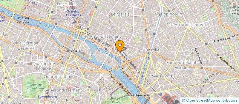 localisation de l'entreprise MADAME CATHERINE LE FORESTIER  PARIS