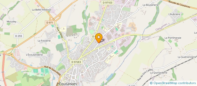 localisation de l'entreprise MADAME CATHERINE LE GARREC  GOUVILLE-SUR-MER