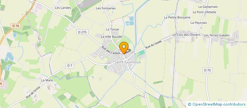 localisation de l'entreprise MADAME CATHERINE LE HERAN à SAINT-GUINOUX