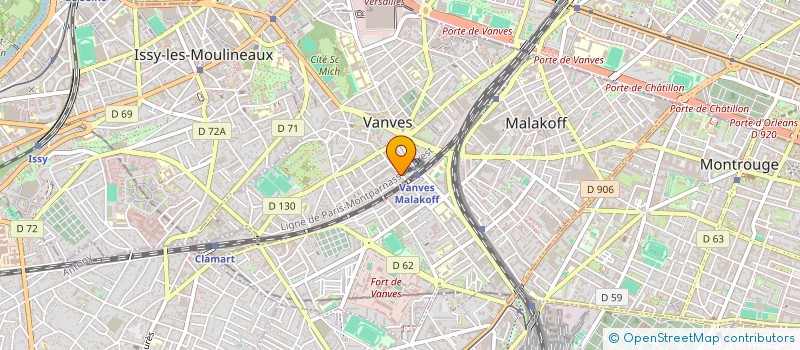 localisation de l'entreprise MADAME CATHERINE LE JALLE  VANVES