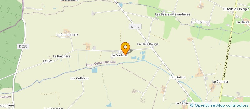 localisation de l'entreprise MADAME CATHERINE LE MIGNON  SAINT-AIGNAN-SUR-ROE