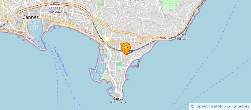 localisation de l'entreprise MADAME CATHERINE LE SANT à CANNES