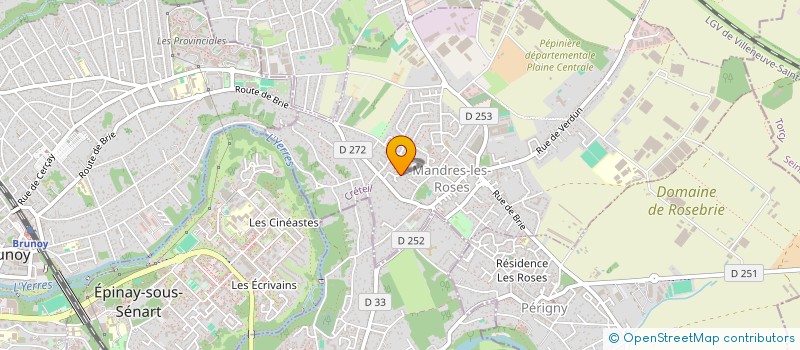 localisation de l'entreprise MADAME CATHERINE LE TELLIER  NANTERRE