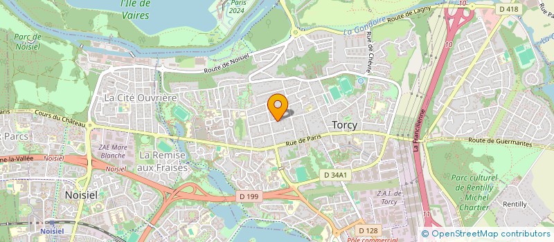 localisation de l'entreprise MADAME CATHERINE LEBLOND à TORCY