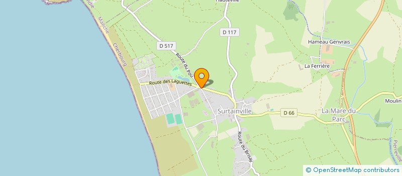 localisation de l'entreprise MADAME CATHERINE LEBLOND  SURTAINVILLE