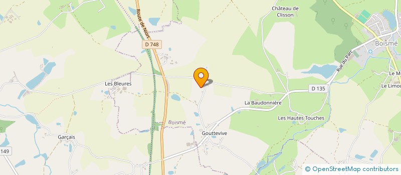 localisation de l'entreprise MADAME CATHERINE LEBLOND  BOISME