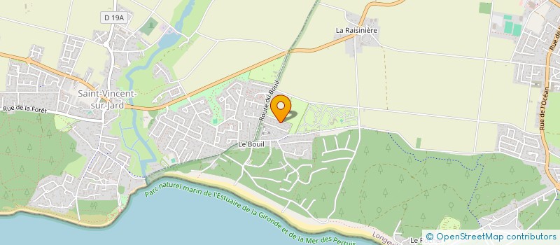 localisation de l'entreprise MADAME CATHERINE LEBOUC à LONGEVILLE-SUR-MER