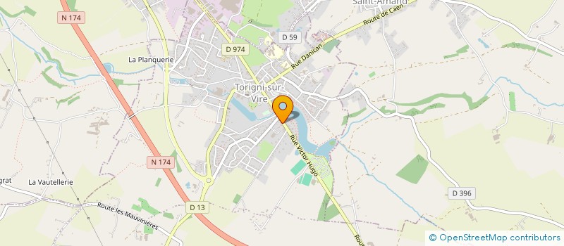 localisation de l'entreprise MADAME CATHERINE LEBOYER  TORIGNY-LES-VILLES