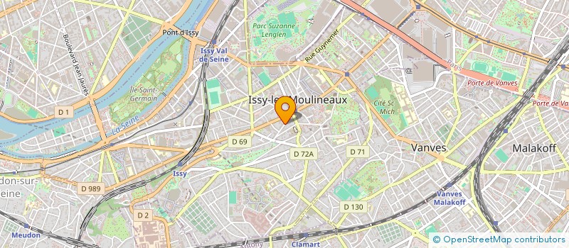 localisation de l'entreprise MADAME CATHERINE LECAPELAIN à ISSY-LES-MOULINEAUX