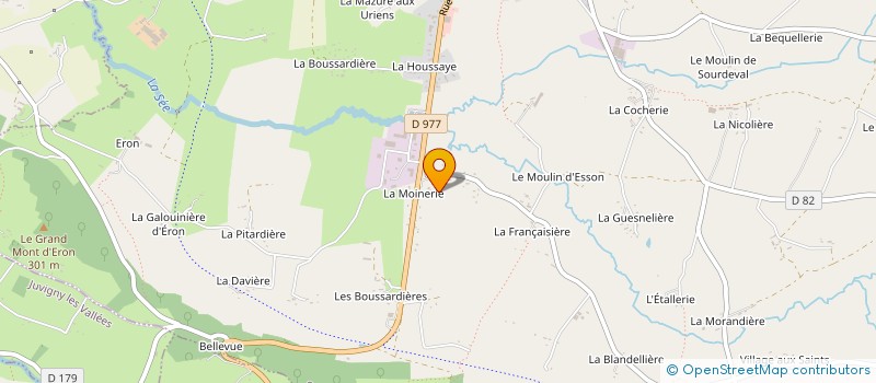 localisation de l'entreprise MADAME CATHERINE LECHEVALIER  GATHEMO