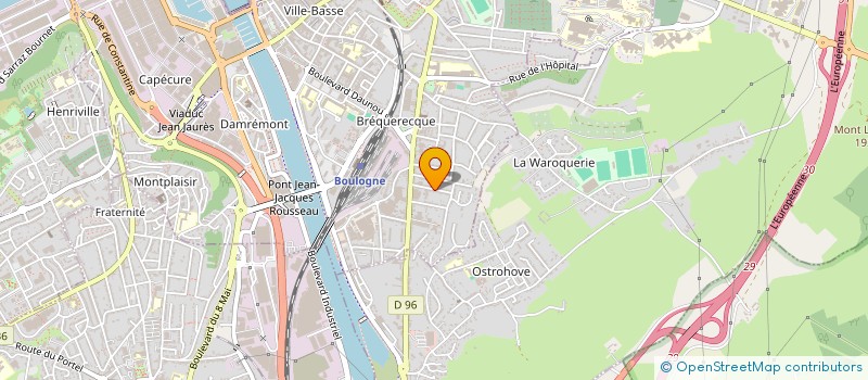 localisation de l'entreprise MADAME CATHERINE LECOMTE à BOULOGNE-SUR-MER
