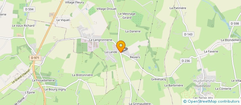 localisation de l'entreprise MADAME CATHERINE LECREPS à COUDEVILLE-SUR-MER