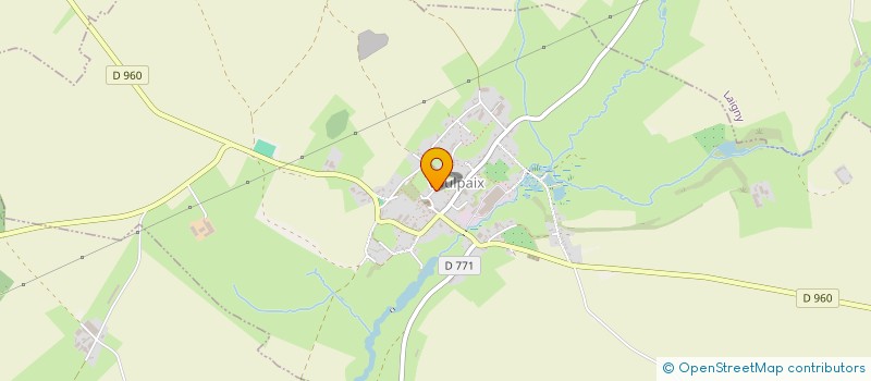 localisation de l'entreprise MADAME CATHERINE LECURU  VOULPAIX