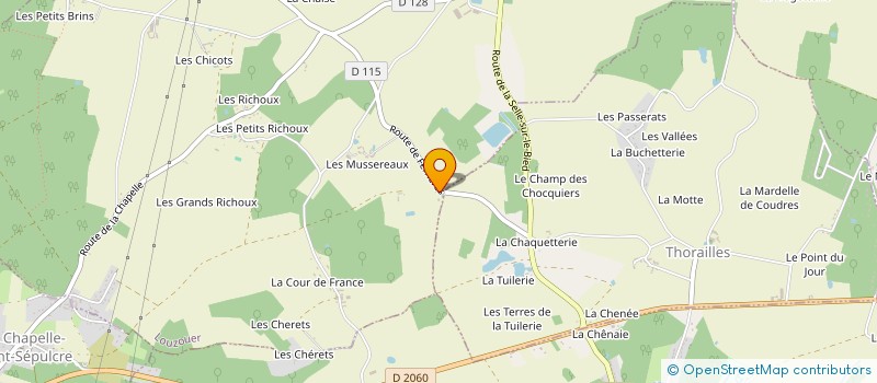 localisation de l'entreprise MADAME CATHERINE LEDROIT à LOUZOUER