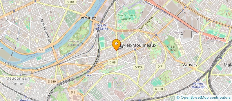 localisation de l'entreprise MADAME CATHERINE LEDUC à ISSY-LES-MOULINEAUX
