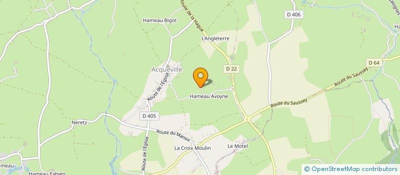 localisation de l'entreprise MADAME CATHERINE LEFAIX  LA HAGUE