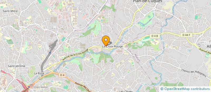 localisation de l'entreprise MADAME CATHERINE LEFAY  MARSEILLE