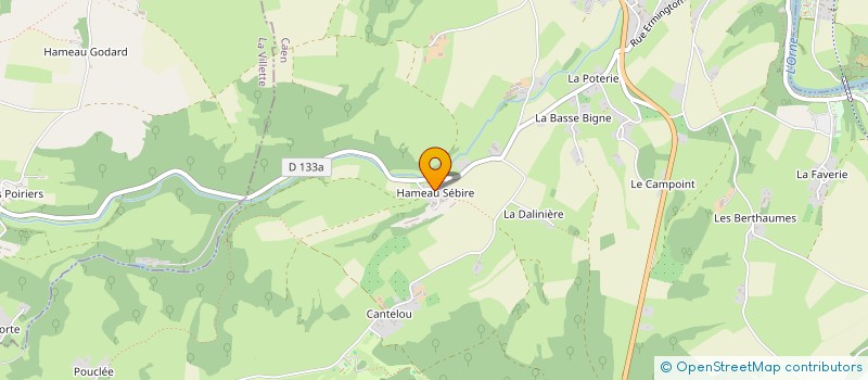 localisation de l'entreprise MADAME CATHERINE LEFEBVRE à CLECY