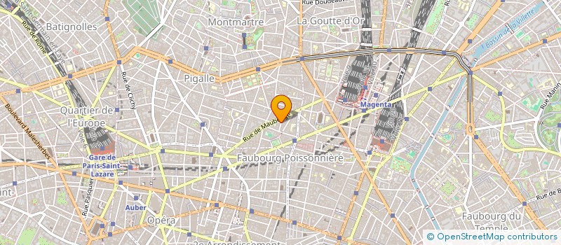 localisation de l'entreprise MADAME CATHERINE LEFEBVRE  PARIS