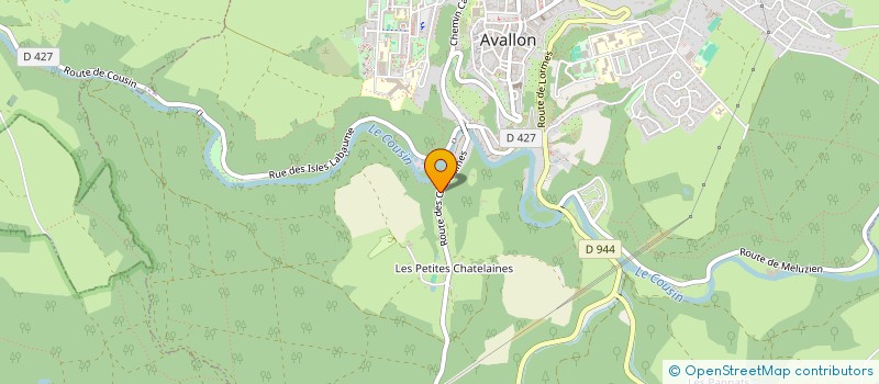 localisation de l'entreprise MADAME CATHERINE LEFEBVRE à AVALLON