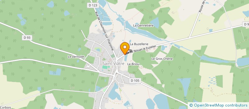 localisation de l'entreprise MADAME CATHERINE LEFORT  SAINT-VIATRE