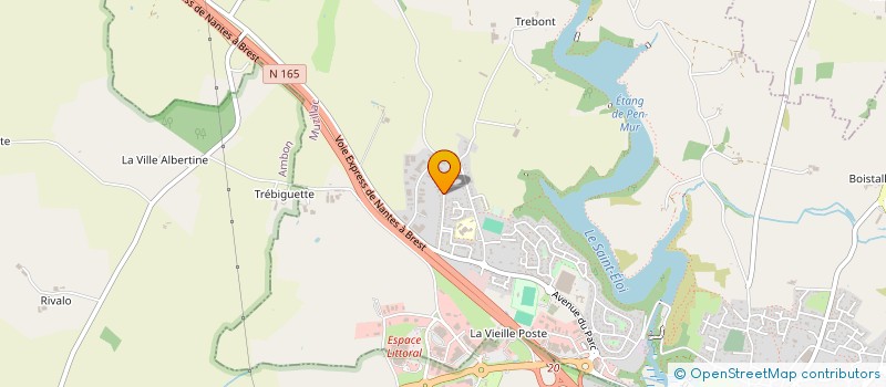 localisation de l'entreprise MADAME CATHERINE LEFRANCOIS  MUZILLAC