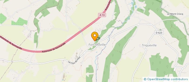 localisation de l'entreprise MADAME CATHERINE LEGAY  EQUEMAUVILLE