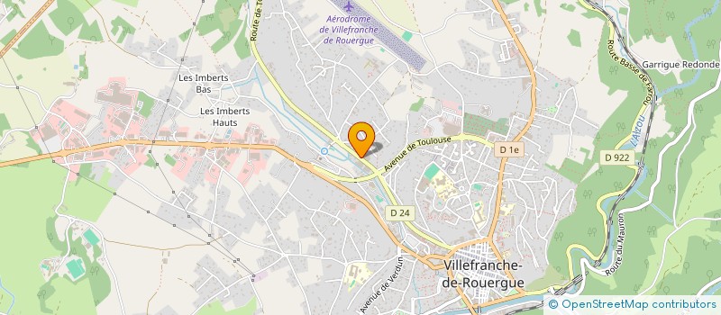 localisation de l'entreprise MADAME CATHERINE LEGRAND à VILLEFRANCHE-DE-ROUERGUE