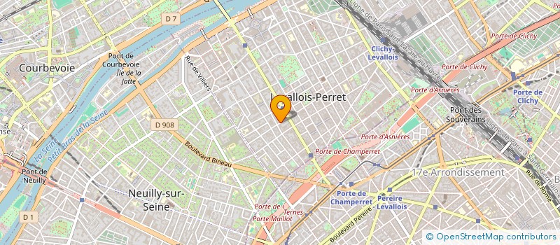 localisation de l'entreprise MADAME CATHERINE LEJEALLE à LEVALLOIS-PERRET