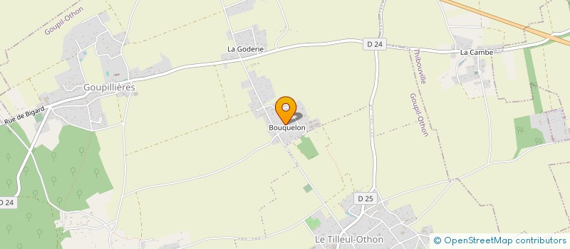 localisation de l'entreprise MADAME CATHERINE LELONG  GOUPIL-OTHON