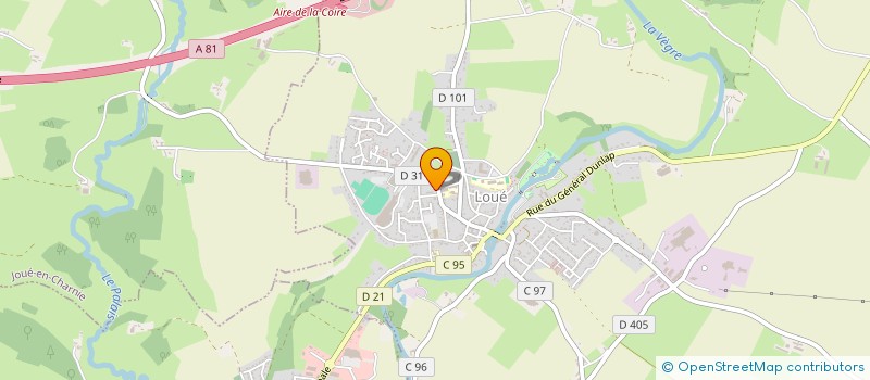 localisation de l'entreprise MADAME CATHERINE LEMERRE  LE MANS