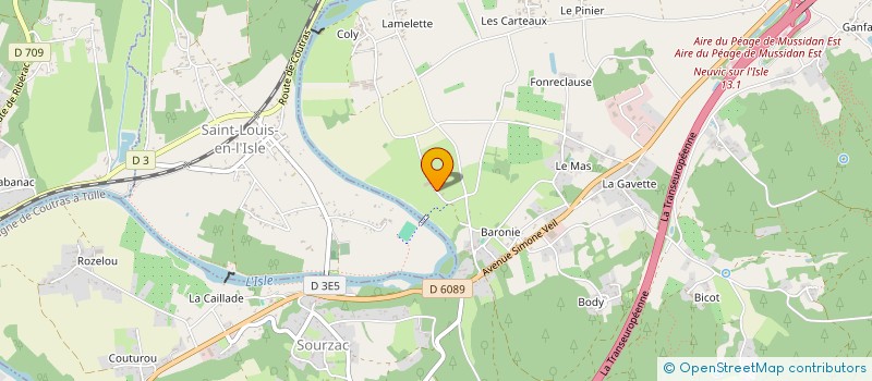 localisation de l'entreprise MADAME CATHERINE LENGRONNE  SOURZAC