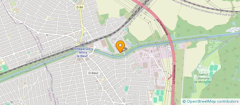 localisation de l'entreprise MADAME CATHERINE LENOIR  VILLEPARISIS