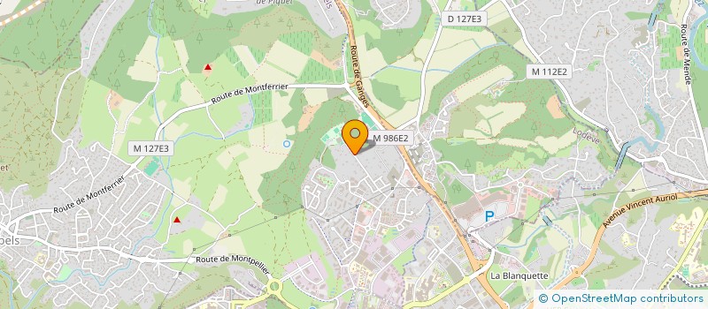 localisation de l'entreprise MADAME CATHERINE LENOIRE  GRABELS