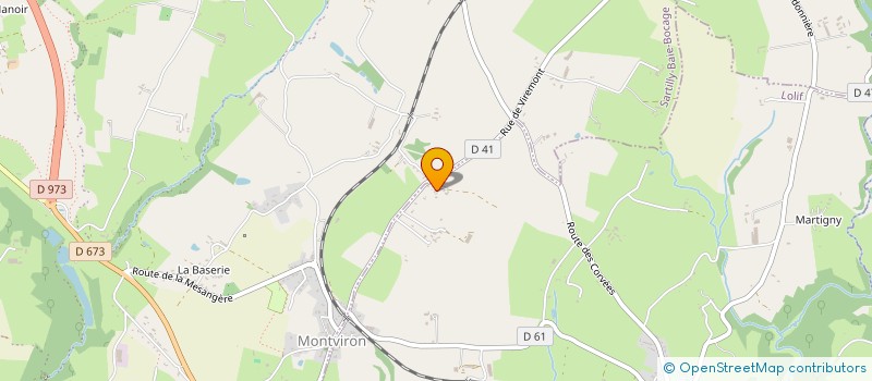 localisation de l'entreprise MADAME CATHERINE LEON  LOLIF