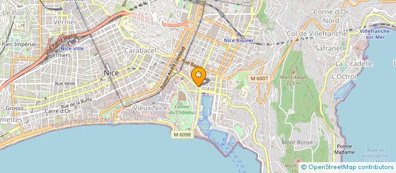 localisation de l'entreprise MADAME CATHERINE LEPELLETIER à NICE