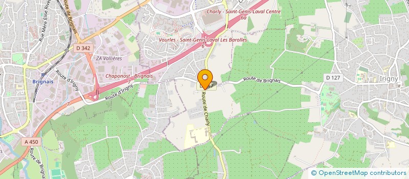 localisation de l'entreprise MADAME CATHERINE LEPVRIER à SAINT-GENIS-LAVAL