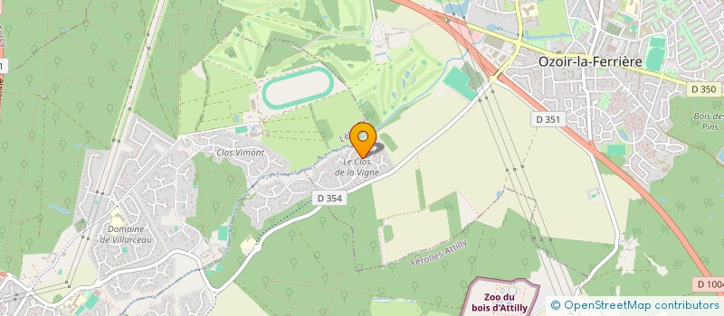 localisation de l'entreprise MADAME CATHERINE LERASLE  OZOIR LA FERRIERE